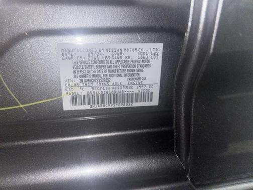 2025 Nissan Sentra SV