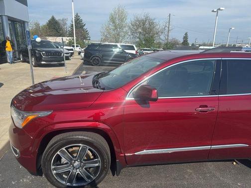 Crimson Red Tintcoat 2018 GMC Acadia Denali