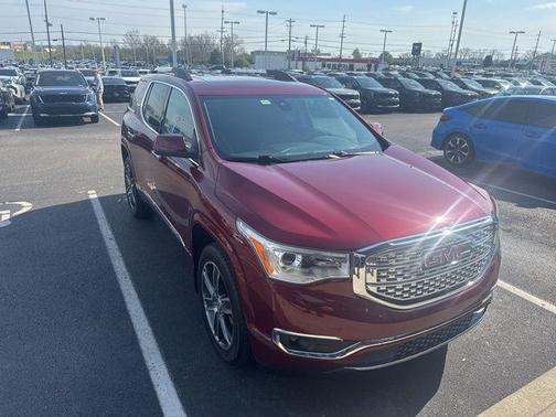 Crimson Red Tintcoat 2018 GMC Acadia Denali