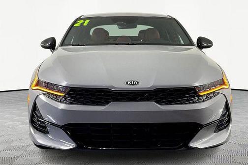 Wolf Gray 2021 Kia K5 GT-Line