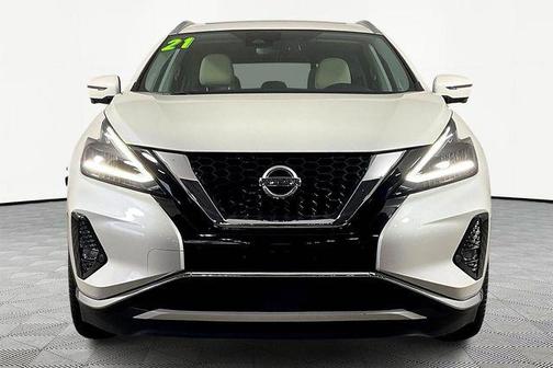 Pearl White Tricoat 2021 Nissan Murano Platinum Intelligent AWD