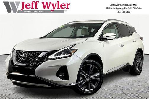 Pearl White Tricoat 2021 Nissan Murano Platinum Intelligent AWD