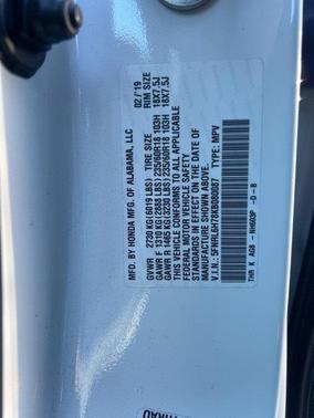 2019 Honda Odyssey EX-L