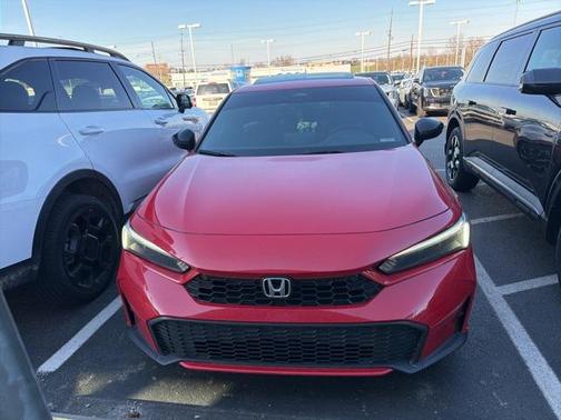 Rallye Red 2025 Honda Civic Hybrid Sport Touring