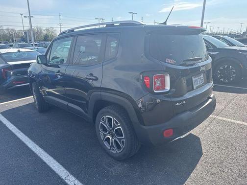 Black 2017 Jeep Renegade Limited