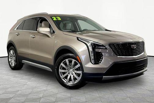 Latte Metallic 2023 Cadillac XT4 Premium Luxury