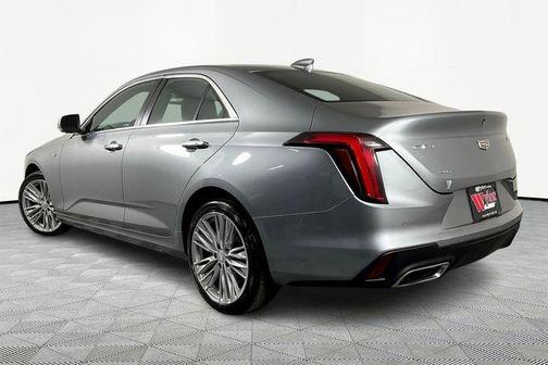 Argent Silver Metallic 2024 Cadillac CT4 Premium Luxury