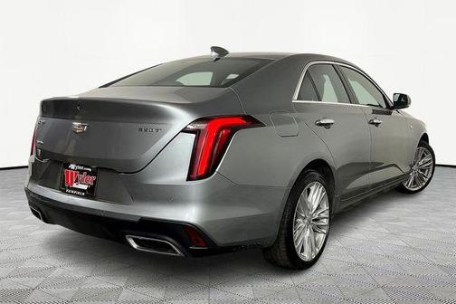 Argent Silver Metallic 2024 Cadillac CT4 Premium Luxury