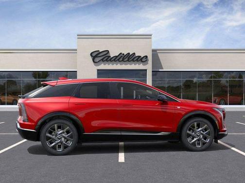 Radiant Red Tintcoat 2026 Cadillac OPTIQ Luxury