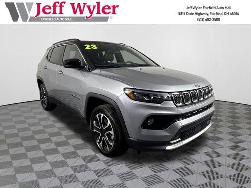 Billet Silver Metallic Clearcoat 2023 Jeep Compass Limited