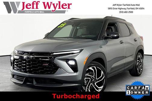 Sterling Gray Metallic 2025 Chevrolet Trailblazer RS