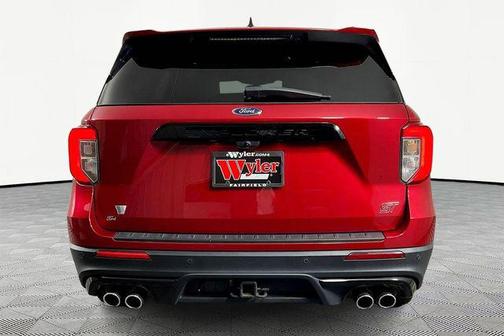 Rapid Red Metallic Tinted Clearcoat 2021 Ford Explorer ST