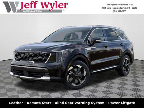 Aurora Black 2026 Kia Sorento Hybrid EX