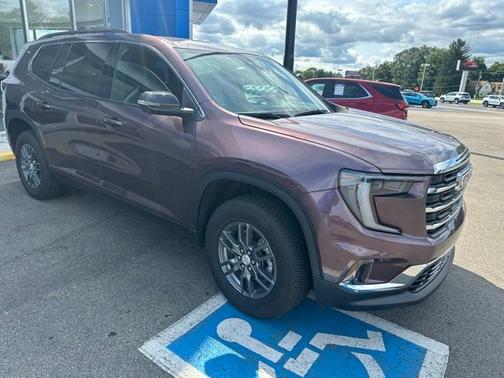 Crystal Metallic 2025 GMC Acadia Elevation