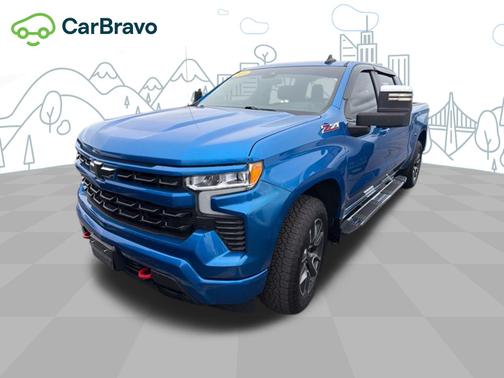 Glacier Blue Metallic 2024 Chevrolet Silverado 1500 RST Truck