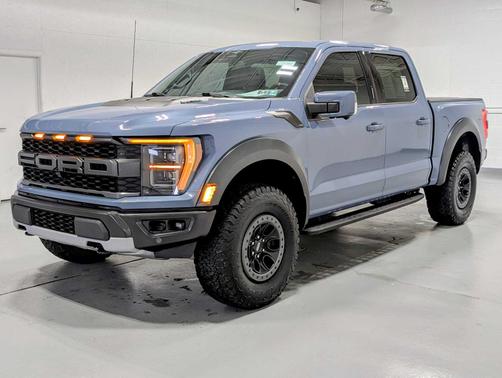 Azure Gray Metallic Tri-Coat 2023 Ford F-150 Raptor