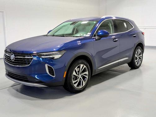 Sapphire Metallic 2023 Buick Envision Essence