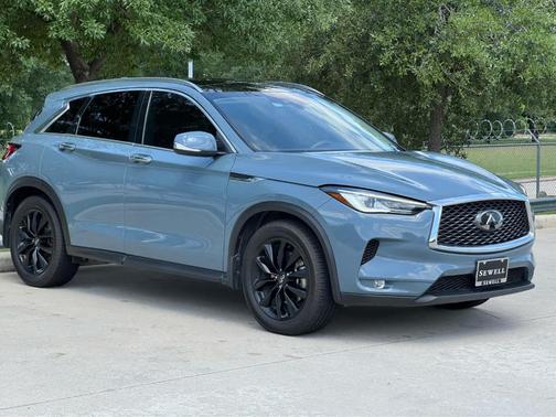 Slate Gray 2022 INFINITI QX50 Luxe