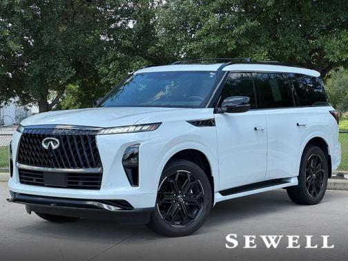 Radiant White 2026 INFINITI QX80 SPORT