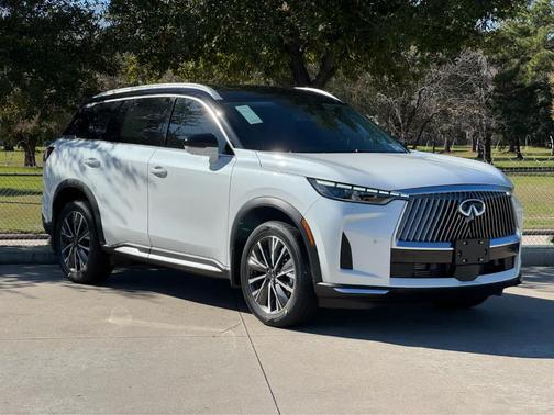 Radiant White 2026 INFINITI QX60 Luxe