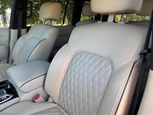 Moonstone White 2023 INFINITI QX80 SENSORY