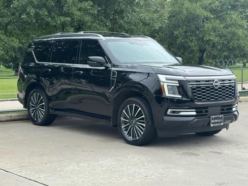 Black 2025 Nissan Armada Platinum Reserve