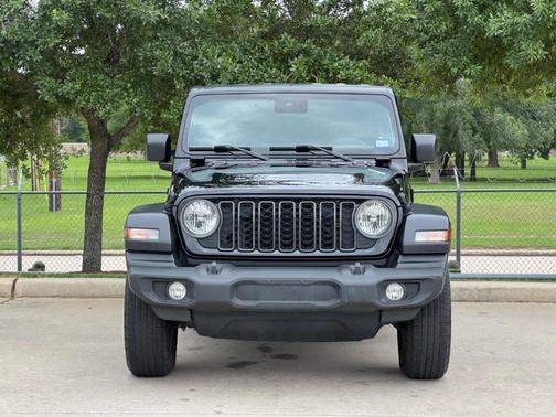 Black Clearcoat 2024 Jeep Wrangler Sport