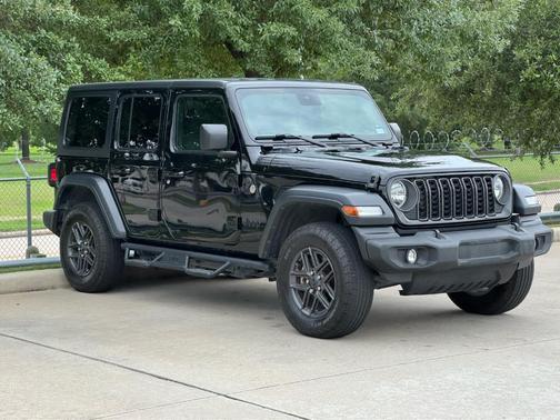 Black Clearcoat 2024 Jeep Wrangler Sport