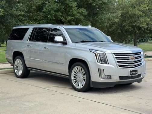 Radiant Silver Metallic 2019 Cadillac Escalade ESV Platinum