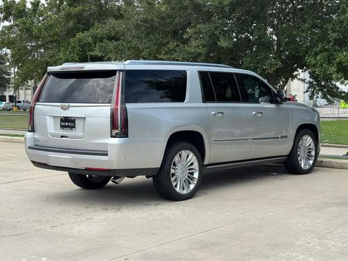 Radiant Silver Metallic 2019 Cadillac Escalade ESV Platinum