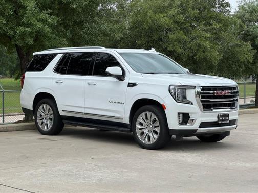 Summit White 2021 GMC Yukon SLT