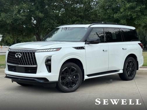 Radiant White 2026 INFINITI QX80 SPORT