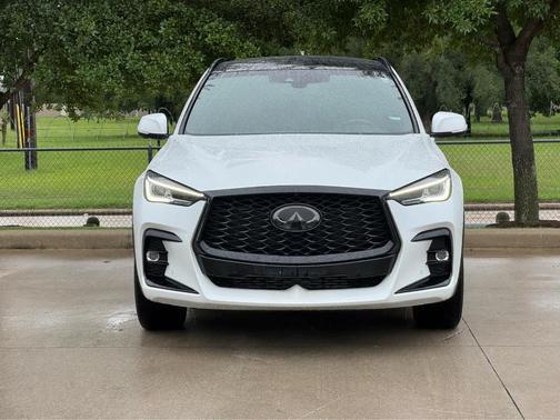 Radiant White 2023 INFINITI QX50 SPORT