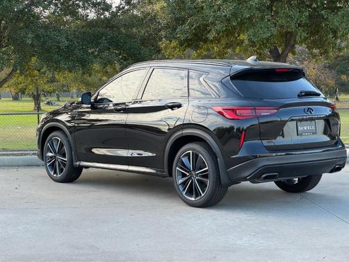 Black Obsidian 2025 INFINITI QX50 SPORT