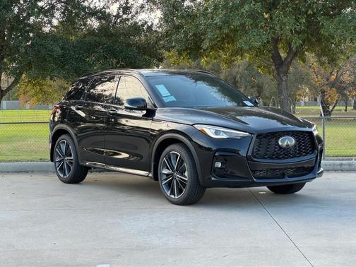 Black Obsidian 2025 INFINITI QX50 SPORT