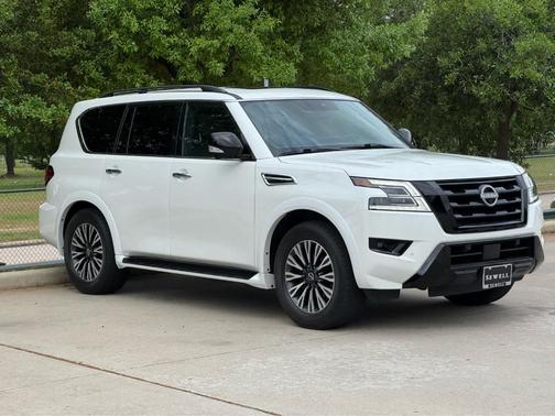 Aspen White 2023 Nissan Armada SL