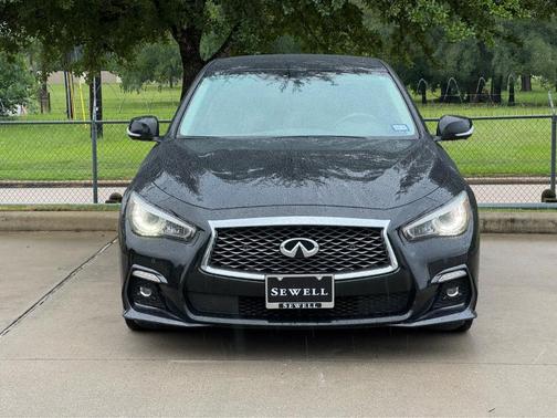 Midnight Black 2019 INFINITI Q50 3.0t Sport