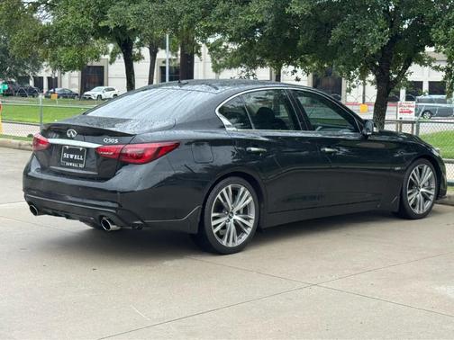 Midnight Black 2019 INFINITI Q50 3.0t Sport