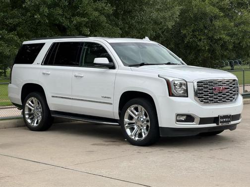 Summit White 2019 GMC Yukon SLT