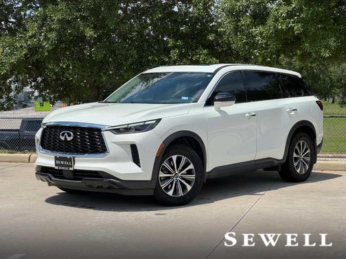 Glacier White 2023 INFINITI QX60 Pure
