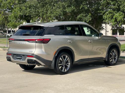 Warm Titanium 2023 INFINITI QX60 Luxe