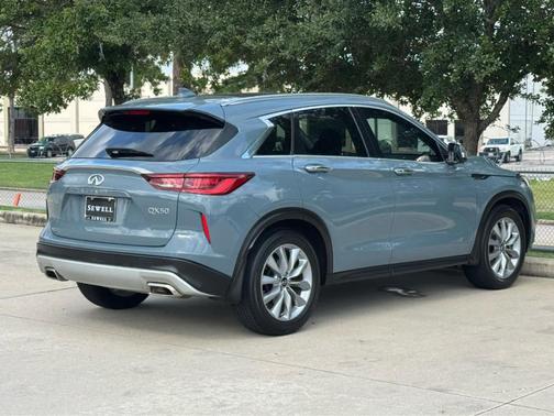 Slate Gray 2022 INFINITI QX50 ESSENTIAL