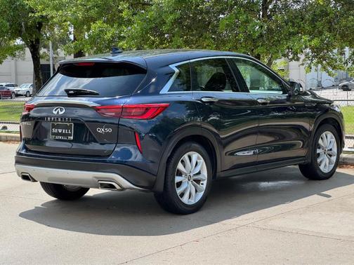 Hermosa Blue 2019 INFINITI QX50 Pure