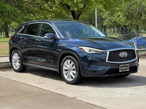 Hermosa Blue 2019 INFINITI QX50 Pure