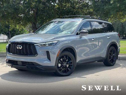 Harbor Gray 2025 INFINITI QX60 Luxe