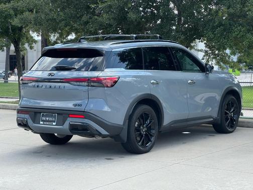 Harbor Gray 2025 INFINITI QX60 Luxe
