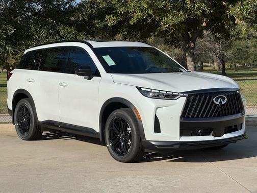 Radiant White 2026 INFINITI QX60 SPORT