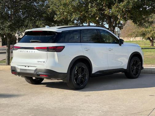 Radiant White 2026 INFINITI QX60 SPORT