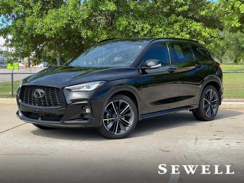 Black Obsidian 2025 INFINITI QX50 SPORT