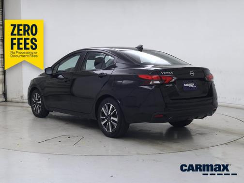 Black 2025 Nissan Versa SV